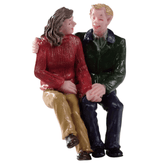 Lemax Mini Scene Decoration Lemax Lunch Date Decoration